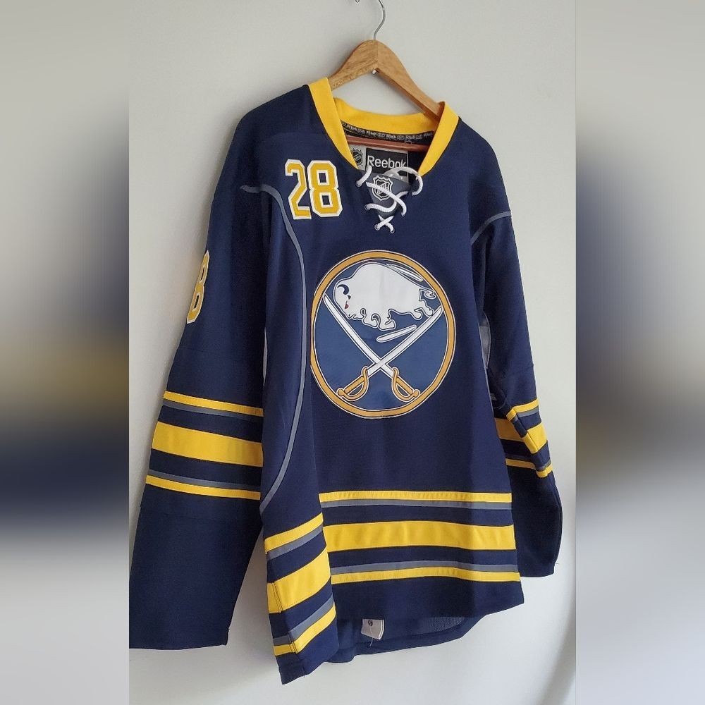 NHL Buffalo Sabres Girgensons 28 Jersey Size 48